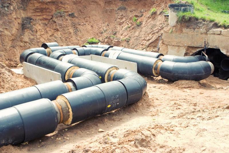 Pose de canalisations &agrave; THIEFOSSE, du nivellement &agrave; l'installation compl&egrave;te